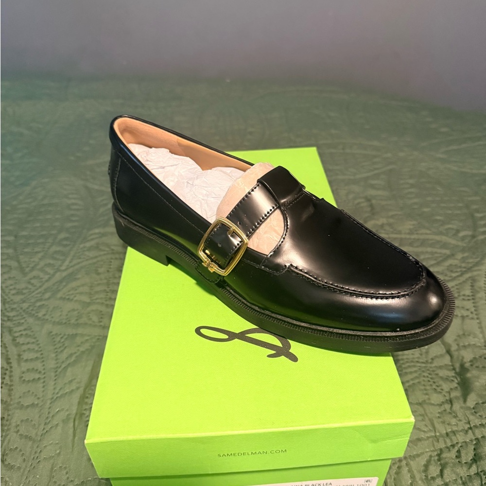 Sam Edelman Elaina Mary Jane Loafers Black